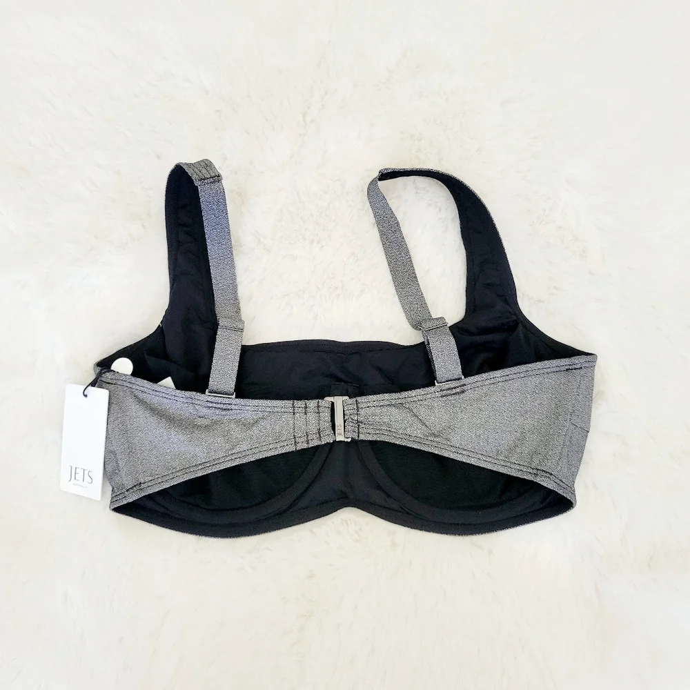🦈JETS AUSTRALIA E-F TANK BIKINI TOP SIZE 10